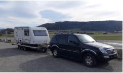 Wohnwagen Standplatz Verschiebung